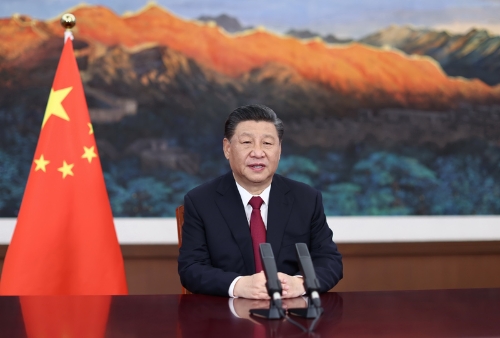 习近平在博鳌亚洲论坛2021年年会开幕式上发表主旨演讲 倡议亚洲和世界各国回应时代呼唤，携手共克疫情， 加强全球治理，高质量共建“一带一路”，朝着构建人类命运共同体方向不断迈进