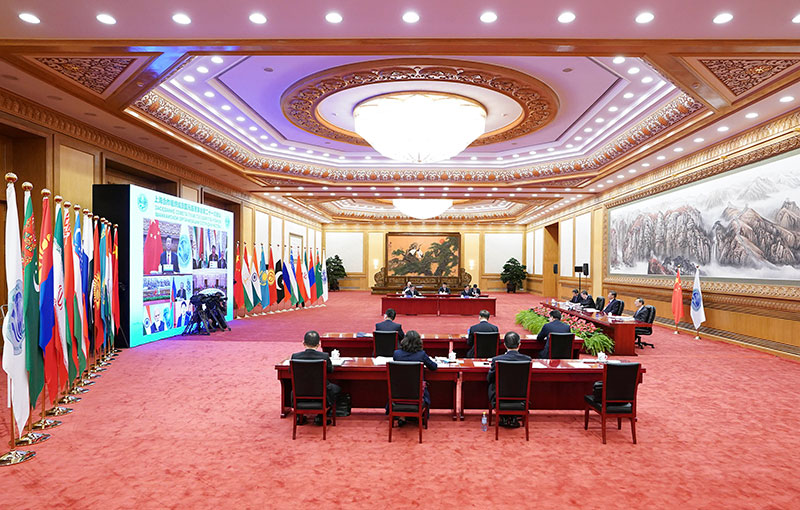 习近平出席上海合作组织成员国元首理事会第二十一次会议并发表重要讲话