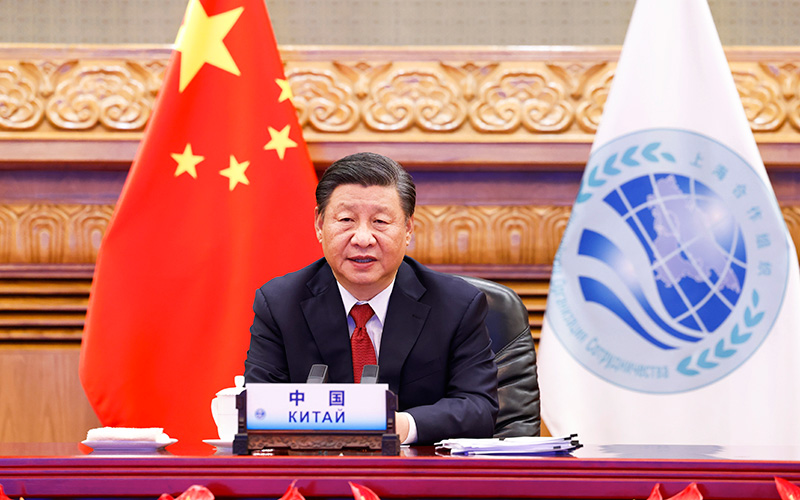习近平出席上海合作组织和集体安全条约组织成员国领导人阿富汗问题联合峰会