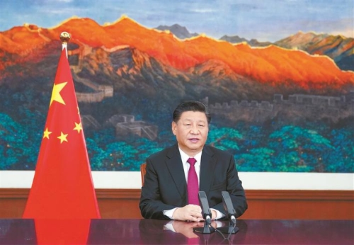 习近平出席世界经济论坛“达沃斯议程”对话会并发表特别致辞 强调解决时代课题，必须维护和践行多边主义，推动构建人类命运共同体