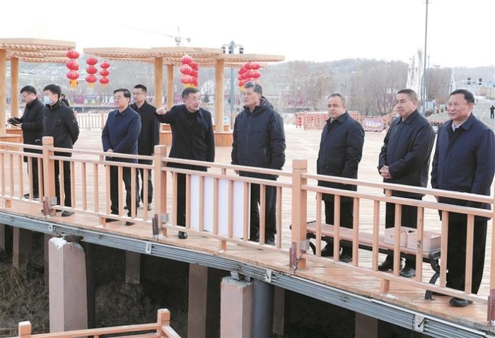 马兴瑞在博尔塔拉蒙古自治州调研时强调 深化开放坚持绿色生态优先 走出沿边城市特色的高质量发展之路 艾尔肯·吐尼亚孜一同调研