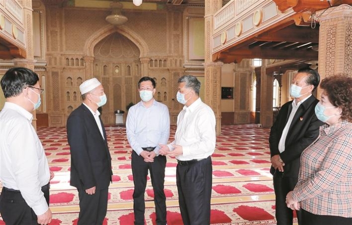 马兴瑞在巴音郭楞蒙古自治州调研时强调 贯彻落实自治区党委十届三次全会精神 真抓实干求真务实全面推进依法治疆