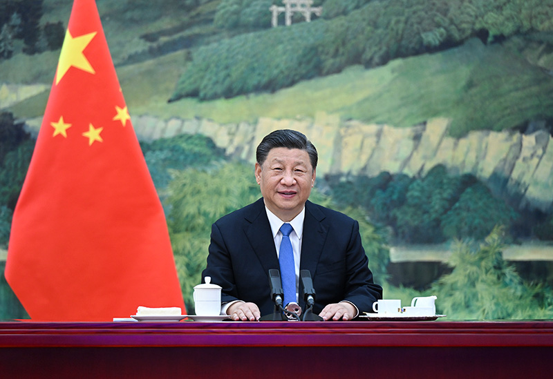 习近平会见联合国人权事务高级专员巴切莱特