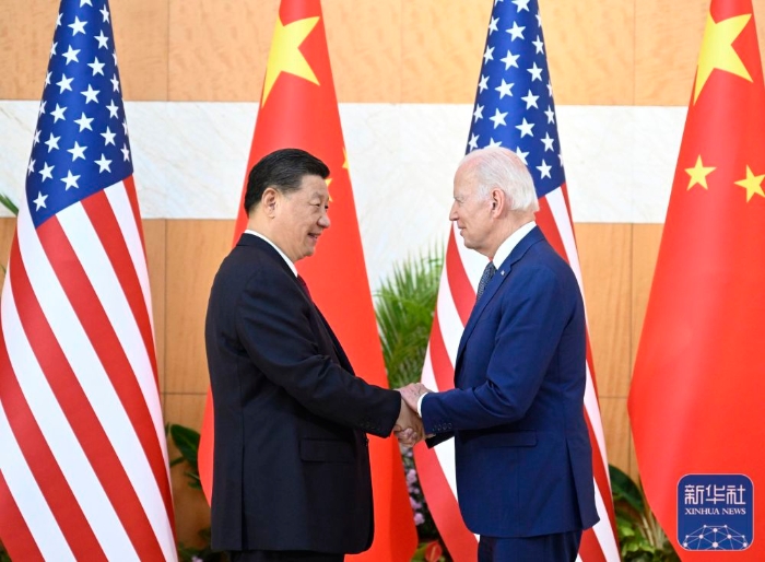 习近平同美国总统拜登在巴厘岛举行会晤