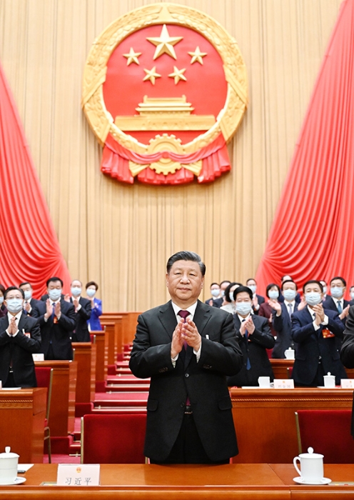 习近平全票当选为国家主席、中央军委主席
