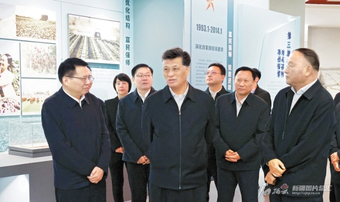 马兴瑞在博尔塔拉蒙古自治州和兵团第五师双河市调研时强调 积极把握新疆自由贸易试验区建设战略机遇 以更大力度扩大高水平开放推进高质量发展