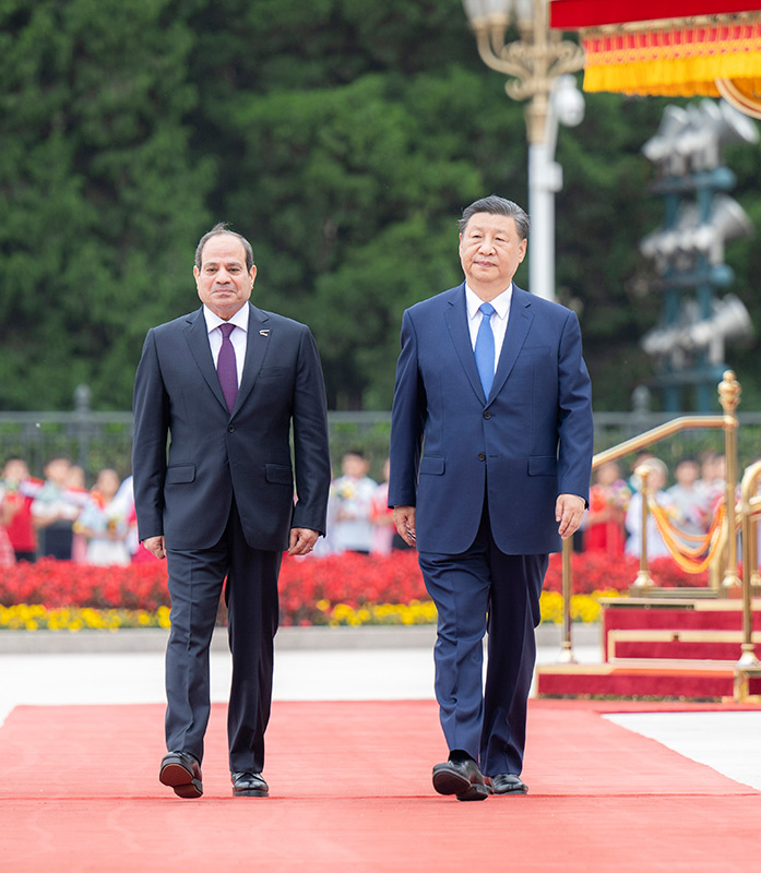 习近平同埃及总统塞西会谈
