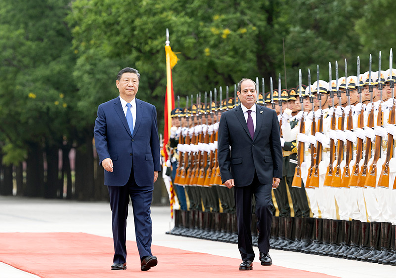 习近平同埃及总统塞西会谈