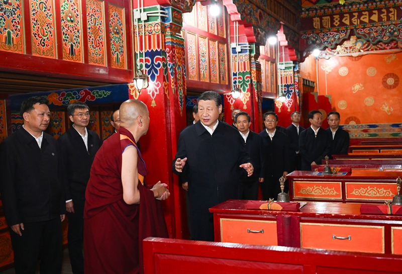 习近平在青海考察时强调：持续推进青藏高原生态保护和高质量发展 奋力谱写中国式现代化青海篇章