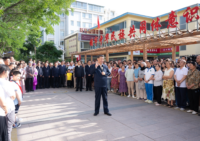 习近平在宁夏考察时强调：建设黄河流域生态保护和高质量发展先行区 在中国式现代化建设中谱写好宁夏篇章