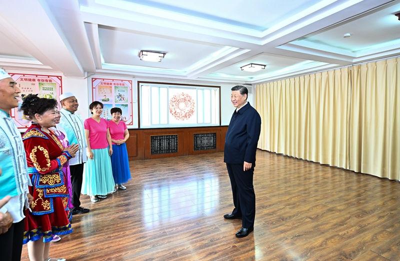习近平在宁夏考察时强调：建设黄河流域生态保护和高质量发展先行区 在中国式现代化建设中谱写好宁夏篇章