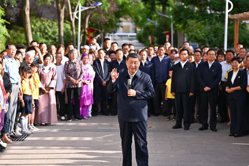 习近平在宁夏考察时强调：建设黄河流域生态保护和高质量发展先行区 在中国式现代化建设中谱写好宁夏篇章