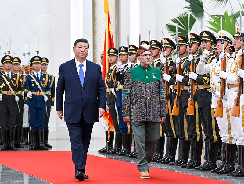 习近平同东帝汶总统奥尔塔会谈