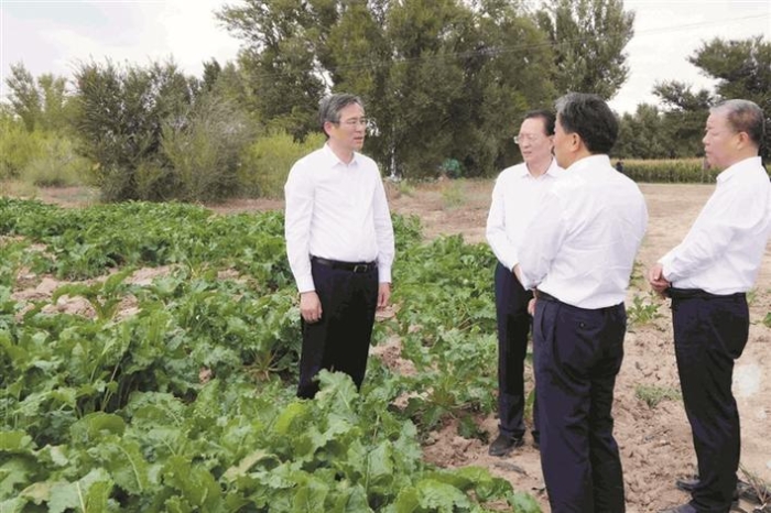 何忠友在九师白杨市调研时强调 不断提升看家本领深入推进兴边富民 履行好新时代兵团维稳戍边职责使命
