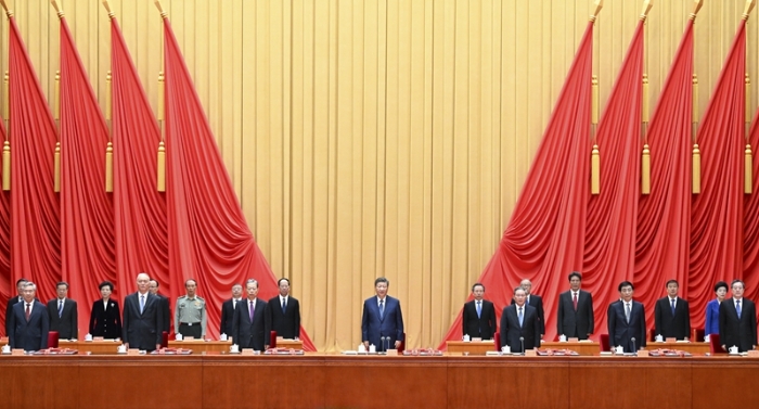 习近平在全国民族团结进步表彰大会上发表重要讲话强调 推进中华民族共同体建设 巩固发展中华民族大团结 李强主持 王沪宁宣读表彰决定 赵乐际蔡奇丁薛祥李希出席