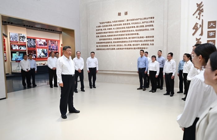 习近平在广东考察时强调 深入学习宣传贯彻党的二十届四中全会精神 以全面深化改革开放推动高质量发展